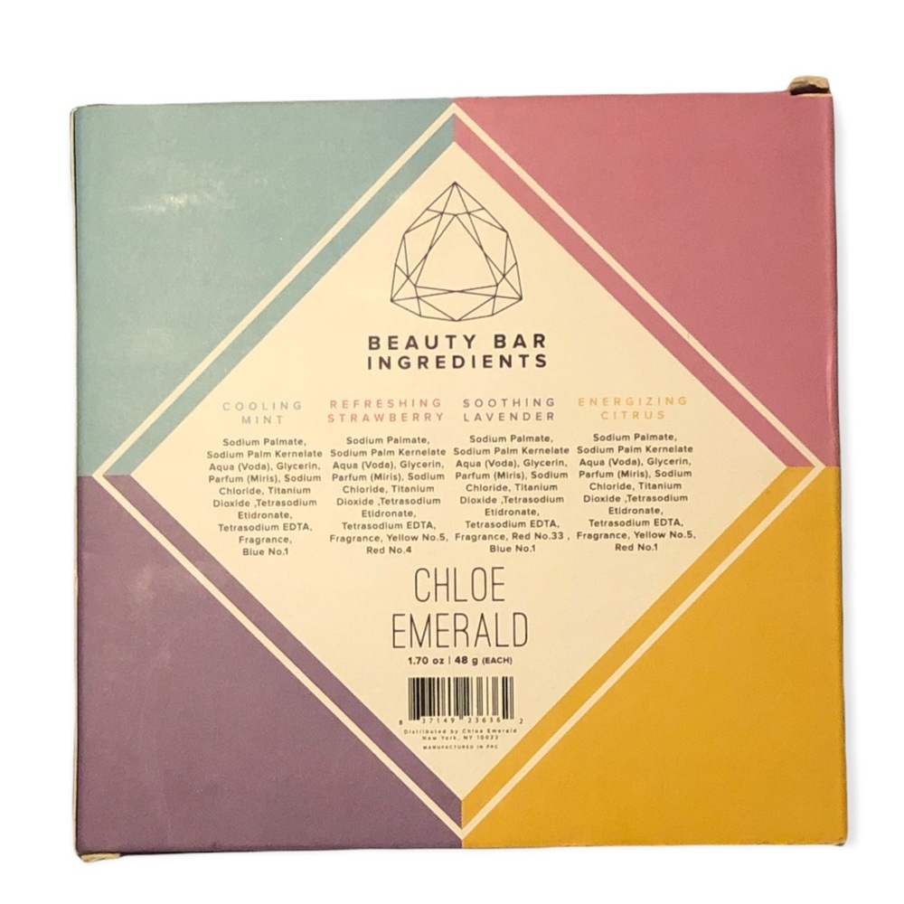 Chloe Emerald Beauty Bar 4-pc. Set - Picture 2 of 2